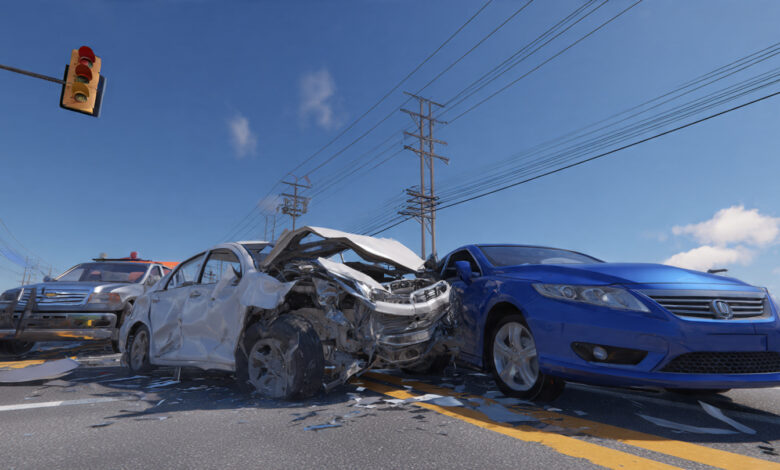 Multi-Vehicle Car Accident