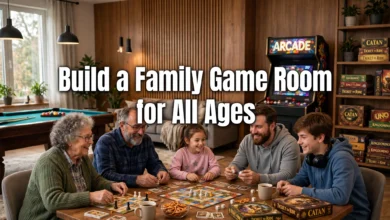 Build a Family Game Room for All Ages